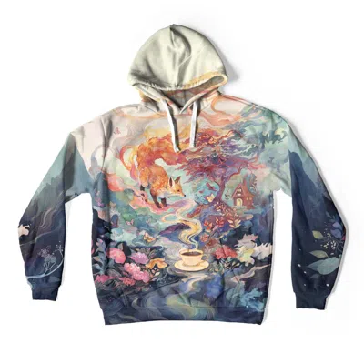Aloha From Deer Women's Blue / Orange / Pink Fairy Tale Oversize Hoodie In Multi