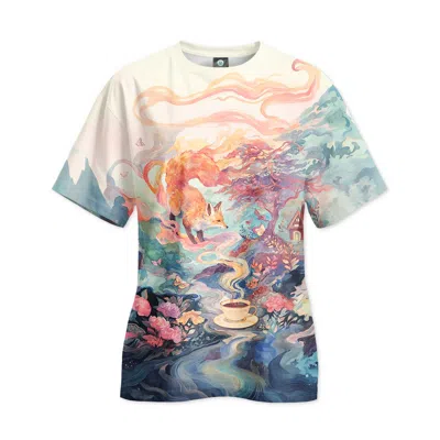 Aloha From Deer Women's Blue / Pink Fairy Tale Oversize T-shirt In Multi