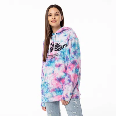 Aloha From Deer Women's Blue / Pink / Purple Just Colours Oversize Hoodie In Blue/pink/purple