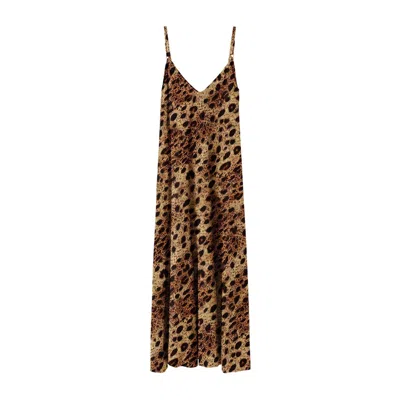 Aloha From Deer Women's Brown Sahara Nights Maxi Dress