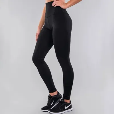 Aloha From Deer Women's Classic Black Highwaist Leggings