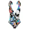 Aloha From Deer Women's Electric Bloom One Piece Swimsuit