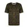 Aloha From Deer Women's Gold The Day Of Dead T-shirt In Gold