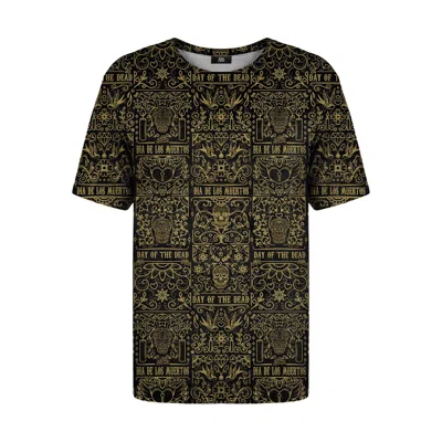 Aloha From Deer Women's Gold The Day Of Dead T-shirt