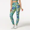 Aloha From Deer Women's Green Illusion Highwaist Leggings In Green