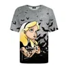 Aloha From Deer Women's Grey Rebel Alice T-shirt In Grey