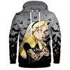 Aloha From Deer Women's Grey / Yellow / Orange Rebel Hoodie In Grey/yellow/orange