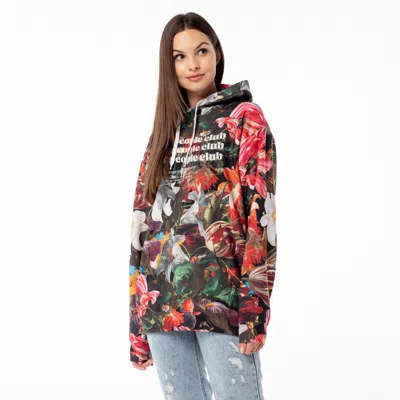 Aloha From Deer Women's Lucky People Club Oversize Hoodie In Multi