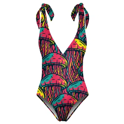 Aloha From Deer Women's Medusa Swarm One Piece Swimsuit