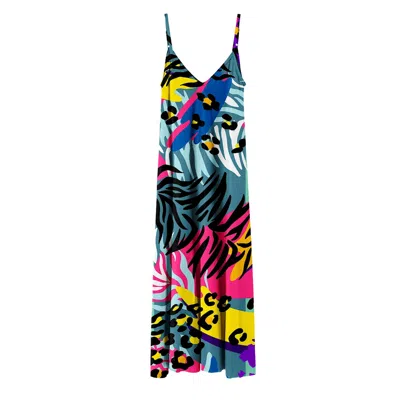 Aloha From Deer Women's Neon Animals Maxi Dress
