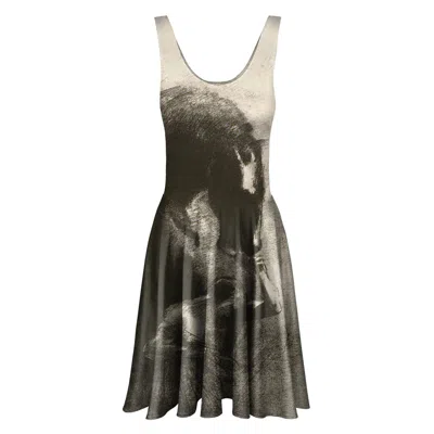 Aloha From Deer Women's Neutrals Captive Pegasus Circle Dress