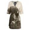 Aloha From Deer Women's Neutrals Captive Pegasus Envelope Dress