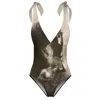 Aloha From Deer Women's Neutrals Captive Pegasus One Piece Swimsuit