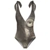 Aloha From Deer Women's Neutrals First Vision Attempted One Piece Swimsuit