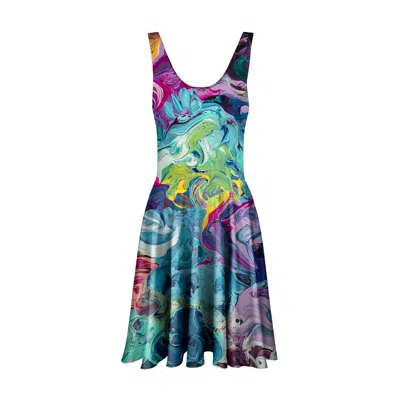 Aloha From Deer Women's Paintjob Circle Dress In Multi