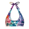 Aloha From Deer Women's Paintjob Halter Neck Bikini Top