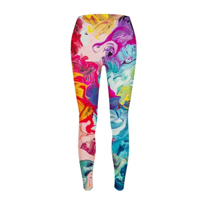 Aloha From Deer Women's Paintjob Highwaisted Leggings In Multi