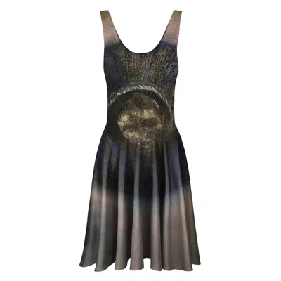 Aloha From Deer Women's Pink / Purple Head Within Circle Dress In Pink/purple