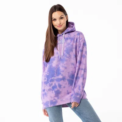 Aloha From Deer Women's Pink / Purple Violet Tie Dye Overisze Hoodie In Pink/purple