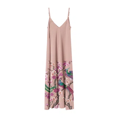 Aloha From Deer Women's Pink Sakura Song Maxi Dress
