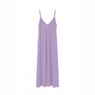 Aloha From Deer Women's Purple Aloha's Basics Maxi Dress Chloe Lavender In Multi