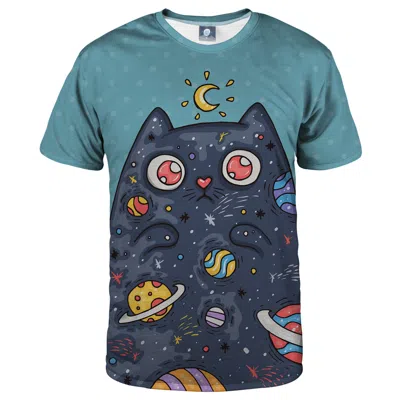 Aloha From Deer Women's Space Cat T-shirt In Multi