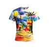 Aloha From Deer Women's Yellow / Blue Sunset Streets T-shirt In Multi
