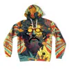 Aloha From Deer Women's Yellow / Green / Orange Colorful God Oversize Hoodie In Multi