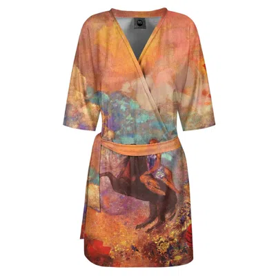 Aloha From Deer Women's Yellow / Orange Muse On Pegasus Envelope Dress In Yellow/orange