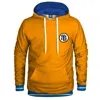 Aloha From Deer Yellow / Orange Goku Hoodie In Yellow/orange