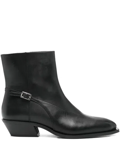 Alohas 35mm Buckle-strap Boot In Black