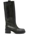 Alohas Sajan Riding Boots In Black