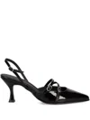 Alohas 75mm Patent-leather Slingback Pumps