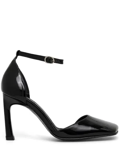 Alohas 90mm Leather Pumps In 黑色