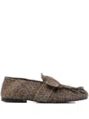 Alohas Aeryn Suede Loafers In Brown