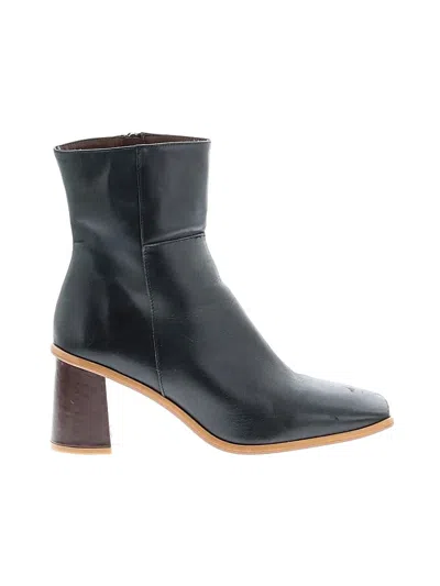 Pre-owned Alohas Ankle Boots In Black