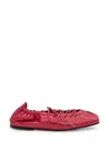 Alohas Aureline Lace-up Square-toe Flats