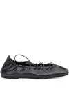 Alohas Aureline Ballet Flats In Black