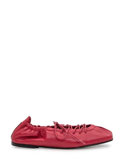 Alohas Aureline Ballet Flats In Red