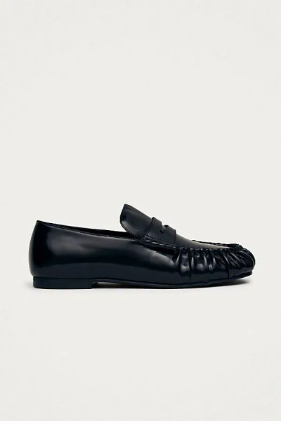 Alohas Aven Leather Loafers In Black, Women's At Urban Outfitters In Blue