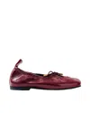Alohas Ballerina Rosalind Onix Bordeaux In Burgundy