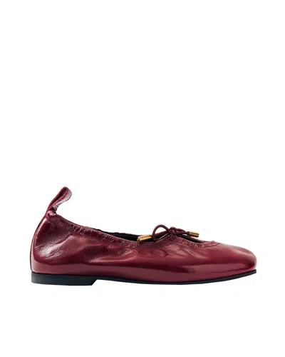 Alohas Ballerina Rosalind Onix Bordeaux In Burgundy
