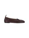 Alohas Unlined Drawstring Ankle Boots With Flexible Soles In Burgundy