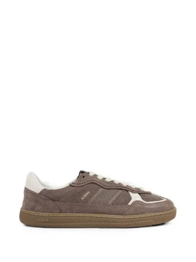 Alohas Barefoot Rife Leather Sneakers In Brown