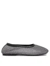 Alohas Mesh Upper Ballerinas With Shimmering Embellishments