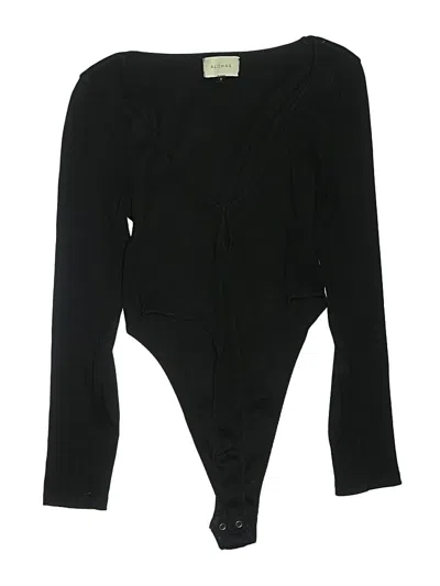 Pre-owned Alohas Bodysuit In Black