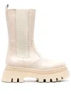 Alohas Chunky 55mm Leather Boots In Nude