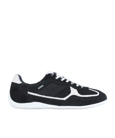 Alohas Contrast Panel Low-top Sneakers In Black