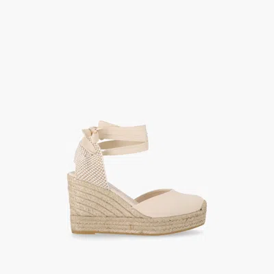 Alohas Cordelia Cream Espadrilles In Beige