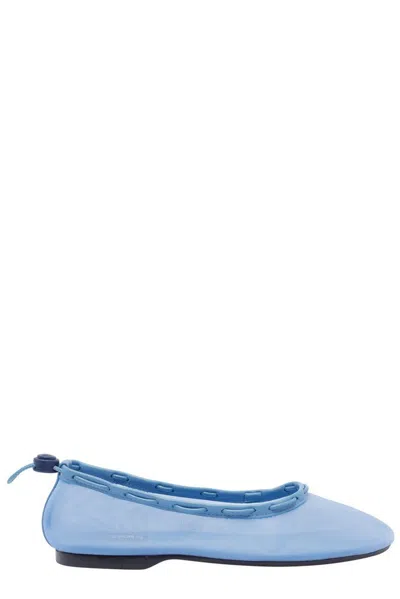 Alohas Gill Mesh Ballet Flats In Blue